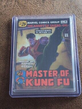 🍁2024 Marvel Masterpieces Nahuel Grego Variant Cover /1499 Shang Chi!